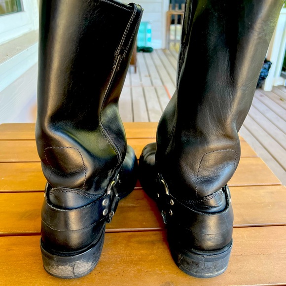 Men’s Harley Davidson Motorcycle boots. - Picture 3 of 6